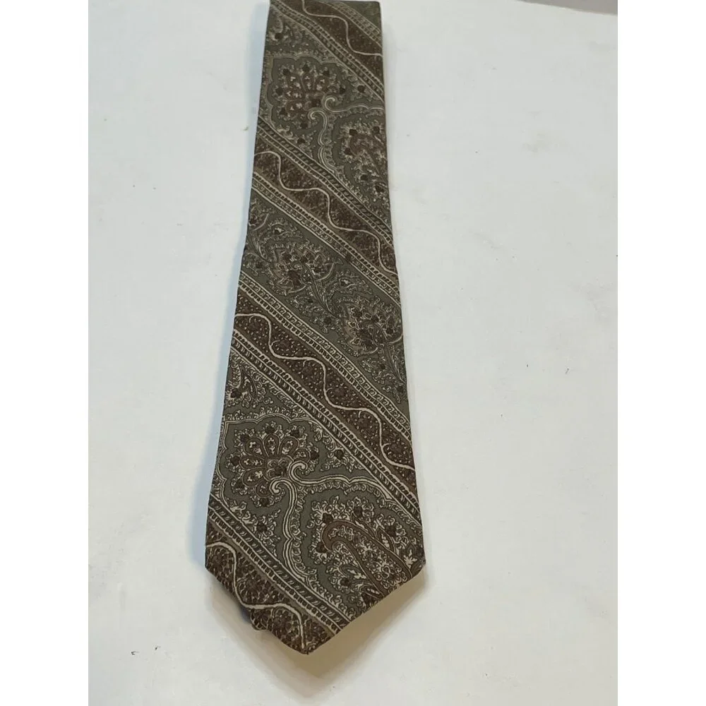 Lanvin silk neck tie 57